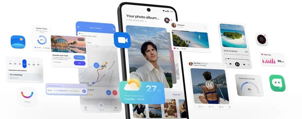 TCL 605 8GB/256GB Obsidian Black NFC